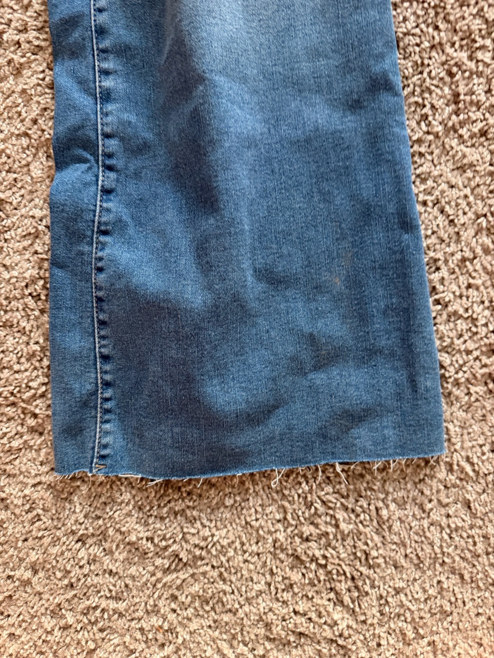 NWT Zenana High Waist Wide Leg Straight Denim Pants size medium stretch - Picture 8 of 13